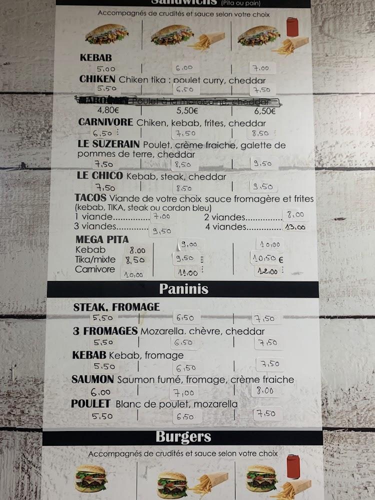 La Suze Kebab - Menu Image 1